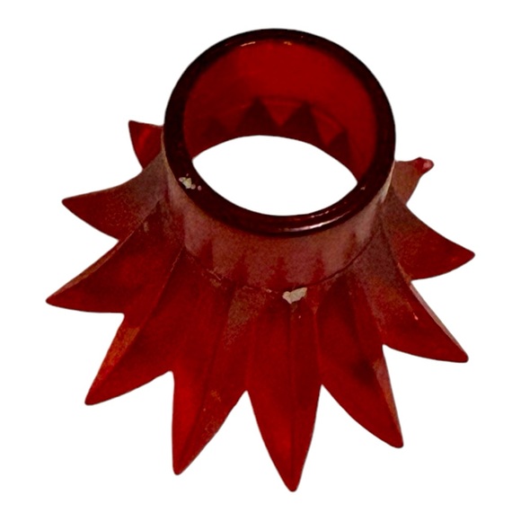 Christmas Tree Light Reflectors Red Plastic Light Covers for Holiday Tree - Picture 9 of 11